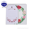 Calendar And Note Paper Printing Woodfree Paper Flower to do Sticky Note Supplier